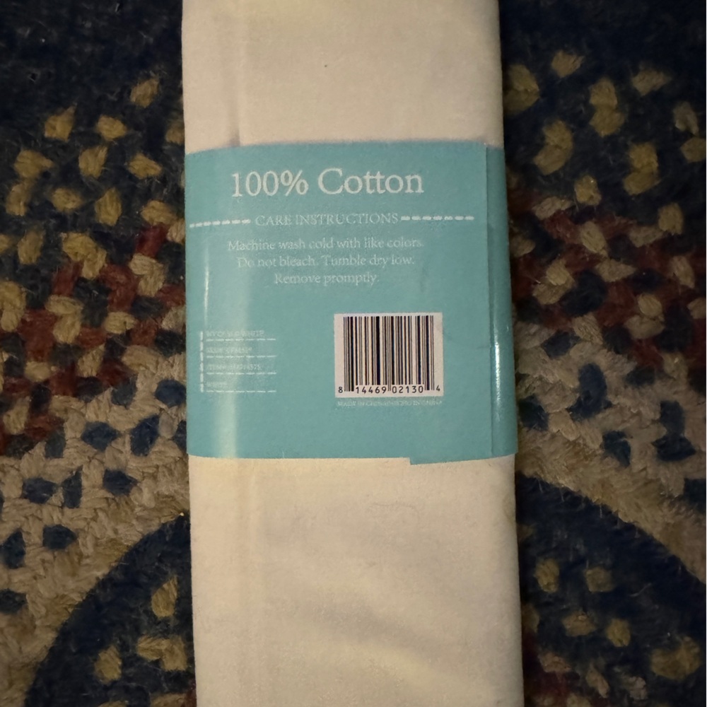 Waverly Inspirations White Cotton Fabric - Picture 2 of 5
